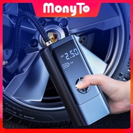 12V Portable Car air pump tyre compressor Accessories ,Quick Wireless Car Air Pump Digital Display Electric Tire Inflator With LED Emergency Light/For cars, motorcycles, bicycles