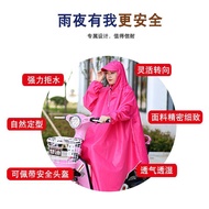 High-quality❃rain coat﹡jaket motor﹡baju hujan﹡ Poncho basikal kereta elektrik lelaki dan wanita jenis universal cuffed t