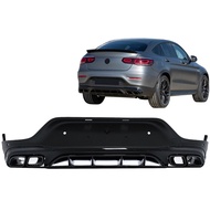 meecedes ben. X253 GLC63 Coupe GT Style Rear Diffuser + Pipe