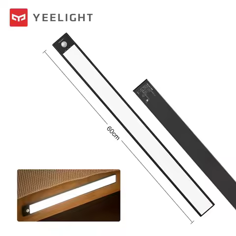 Yeelight Induction Night Light Rechargeable LED Smart Human Motion Sensor Light Bar Wardrobe Cabinet
