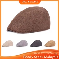 Beret Hat Men Man Gatsby Caps Newsboy Berets Topi Lelaki Flat Cap