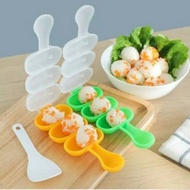 NAS STORE Bento Rice Mold Round Rice Ball Mold/ Free Rice Ladle