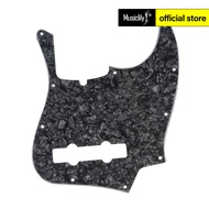 Musiclily Pro 5-Chuỗi 10-Lỗ Đương đại J miếng nhựa dán trên đàn bass Cho Fender Mỹ Jazz Bass 3ply tr