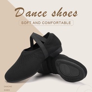 Women's Dance Shoes Soft Soled Practice Shoes Teacher's Practice Shoes Knitted Ballet Yoga Belly Dance Rubber Sole Dance Shoes