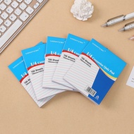 WEIBO 5PAD 80sheets 1/4 QUIZ PAD PAPER school supplies