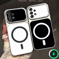Suitable for Samsung A32 4G A32 5G A52 A52S A53 5G A72 5G A73 5G New printed color+3D pattern magnet