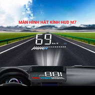 Màn Hình Hắt Kính HUD M7 Hiển Thị Tốc Độ Và Cảnh Báo Tốc Độ Ô Tô Xe Hơi Cắm Cổng OBD2 + USB GPS