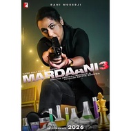 Movie DVD Bath Towel 3 Mardaani 3 (2026)