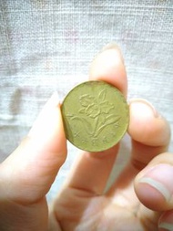 蘭花伍角銅幣 (民國56、59、60、62年發行)