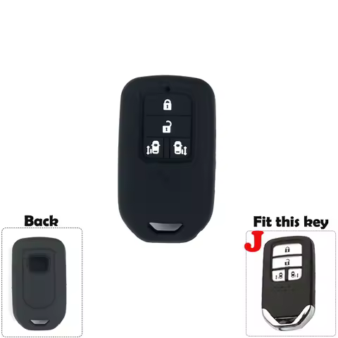 car key fob For HONDA STEPWGN Odyssey Freed Elysion MPV 4 button Remote protect shell silicone rubbe
