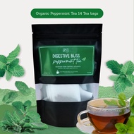 Rightmix Culture Organic Peppermint Tea for Digestion Bliss 14 Tea Bags