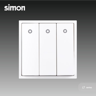 Simon I7 Series LED Switch / Switches & Socket Outlet (MATT WHITE)