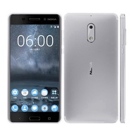 สำหรับ Nokia 6 Dual SIM Android Snapdragon 430 โทรศัพท์มือถือ 3GB RAM 32GB ROM ลายนิ้วมือ Octa Core 5.5 1080P 4G LTE ปลดล็อกโทรศัพท์มือถือ