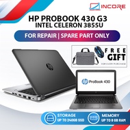 HP ProBook 430 G3 - Intel Celeron 3855U (6th Gen) / 4GB 8GB Ram / 240GB SSD 500GB HDD Budget Laptop 
