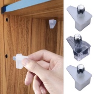 Ready Stock 20pcs Shelf Studs Pegs with Metal Pin Shelves Support Separator Fixed Cabinet Cupboard Wooden Furniture Bracket Holder