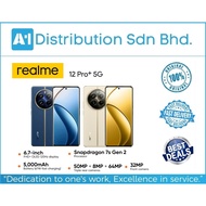 Realme 12 Pro+ 5G Smartphone [ 12GB RAM + 512GB ROM ] 100% Original Realme MYSet