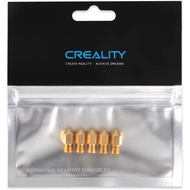 Pencetak 3D Creality Rasmi Ender 3 0.4mm 5PCS Loyang Hotend Muncung untuk Ender 3/Ender 3 V2/Ender 3