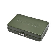 Army Green Small Steel Tool Box S W130d84 へH31mm/Metal Case