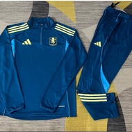 2025 Long-sleeved half-sleeved training shirt Aston Villa top & pants S-XXL 1:1 G8RI