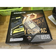 Combo Main Gigabyte B550m Ds3h Ac new + Cpu AMd ryzen 7 5700x3d tray new + Ram Vengeance 16Gb new