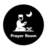 [FudFudAR] ฝุด-ฝุด-อะ ป้ายละหมาด - แบบที่ 2 Prayer Room มุสลิม Muslim วัสดุอะคริลิคนูน งาน3D สำนักงาน โรงแรม ธุรกิจ รับทำงานตามแบบลูกค้า