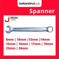 JETECH Spanner Combination Wrench | 8mm 10mm 13mm 14mm 17mm 19mm | Wrench Spanner Ratchet Tool Spana