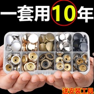Snap Button No-Sew Button Button Accessories Snap Fastener Clothing Snap Button Metal Snap Button Sn