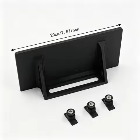 No Drill Acoustic Panel Shelf Damage-Free Floating Slat Wall Shelf Repositionable Metal Screw Floati