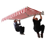 Canopy Roof Awning Retractable Canopy Balcony Window Shop Anti-Canopy Folding Hand-Cranked Canopy