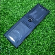 2 Sided ID Card Holder ETIHAD AIRWAYS PU Leather Magnetic lock 4 slots