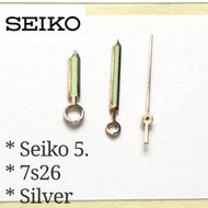 Jarum Jam Seiko Automatic Hand Seiko Silver 7s26,nh36,nh35,4r36 Lume.