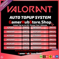 [AUTO DELIVERY]VALORANT Topup Murah Instant Auto Vp Point Instant , Kasi ID sahaja ,Masuk Terus