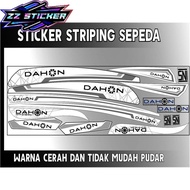 DAHON FOLDING BIKE VARIATION STRIPING STICKER STRIPING