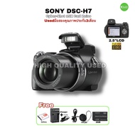 Sony Cyber-Shot DSC-H7 8.1MP Camera Super Zoom 15X Carl Zeiss กล้องคอมแพคเลนส์ดี คมชัดสูง ถ่ายมาโคร 1cm Macro usedมือสองคุณภาพประกันสูง