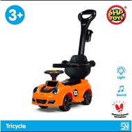 Children's toy car with front safety and stick SHP 663 Au, with music and lights