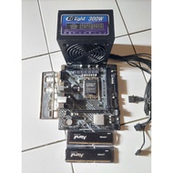 Asrock H610m-HDV Motherboard Package/M.2, 32GB RAM, ENLIGHT 300W PSU