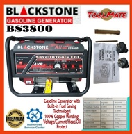 Blackstone GENERATOR GASOLINE 3500w BS-3800 AII 4stroke 100% SOLID COPPER ORIGINAL Warranty Freebies