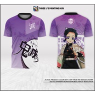 DEMON SLAYER - PURPLE / ANIME FULL SUBLIMATED SHIRT