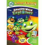 Leap Frog DVD Letter Factory Adventures Amazing Word Explorers For 3-6 Years Teaches Rhyming Storyte