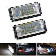 2Pcs 18 LED License Plate Light For BMW E46 4D 99-03 323i 325i 328i Error Free
