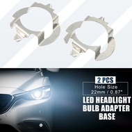 X Autohaux 2pcs H7 LED Headlight Bulb Holder Adapter Socket Base Holder Clip for LED H7 Bulbs for Me