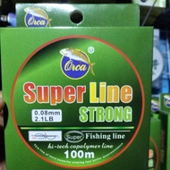 ORCA SUPERLINE STRINGS 0.06 TO 0.16 100M