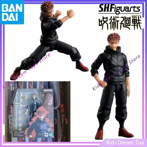 S.H.Figuarts Bandai in Stock Original Jujutsu Kaisen Anime YUJI ITADORI -SUKUNA's Vessel- Action Fig