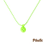 CHROME HEARTS Rubber Cross Ball Necklace Green Silicon Matte Charm w/ Ball Chain New CHN02
