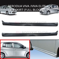 PERODUA VIVA VIVA ELITE SIDE SKIRT (FULL BLOOM) PU GETAH