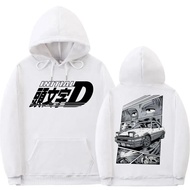 Drifting anime AE86 Initial D hoodie fashion mens hip-hop street style