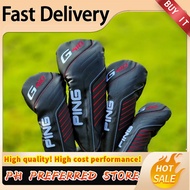 2026 PING G410 Golf Headcover for Driver Fairway Hybrid head cover putter protective cover PU Leathe