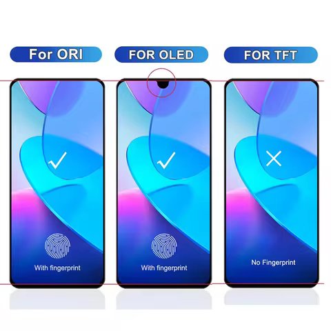 For Samsung Galaxy A80 OLED / TFT LCD Display Touch Screen Replacement Parts Compatible For Samsung 