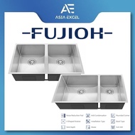 FUJIOH FZ-SN50-D36U | FZ-SN50-D50U 80/86CM DOUBLE BOWL BOWL UNDERMOUNT STAINLESS STEEL KITCHEN SINK