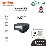 Godox IM20/IM22 IFlash Camera Flash Li-ion Battery Type-c Port Charging